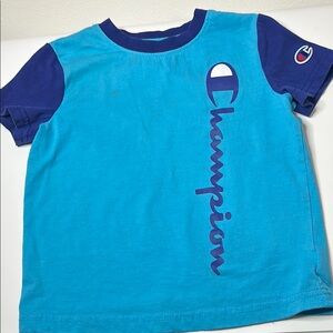 Champion Kids Blue T-Shirt